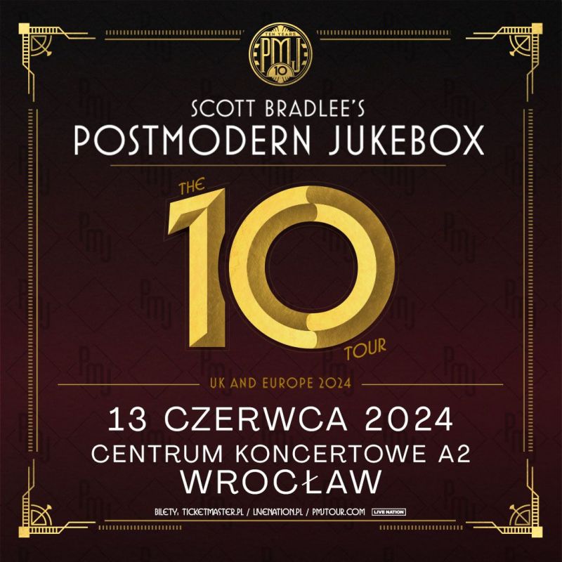 Scott Bradlee’s Postmodern Jukebox wystąpią we Wrocławiu