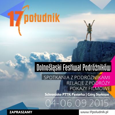 Dolnośląski Festiwal Podróżników - 17 Południk - plakat