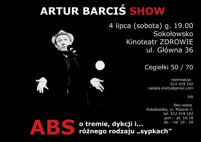 Recital Artura Barcisia w Sokołowsku - grafika