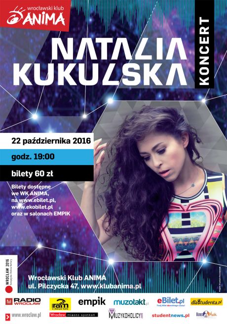 Koncert Natalii Kukulskiej we Wrocławiu