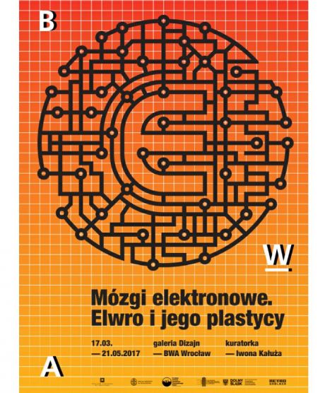 Mózgi elektronowe. Elwro i jego plastycy - wystawa w Galerii Dizajn