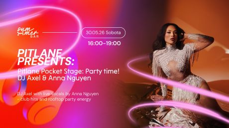 Pitlane Pocket Stage: Party time! DJ Axel & Anna Nguyen