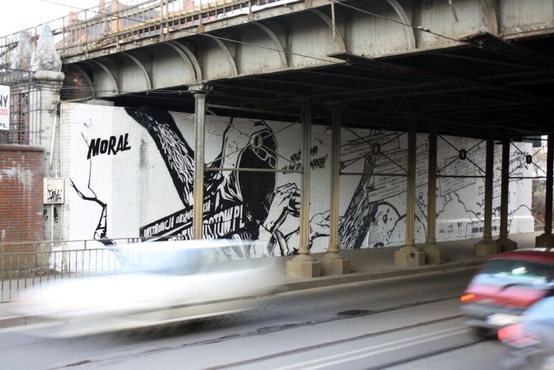 Wiadukt kolejowy przy ul. Rejmonta (129m2)