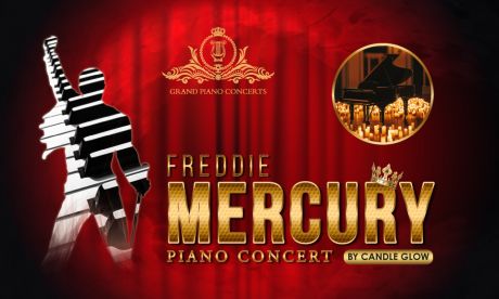 Freddie Mercury Solo Piano Concert By Candle Glow we Wrocławiu