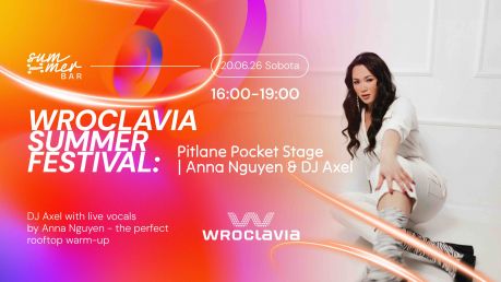 Wroclavia Summer Festival: Pitlane Pocket Stage | Anna Nguyen & DJ Axel