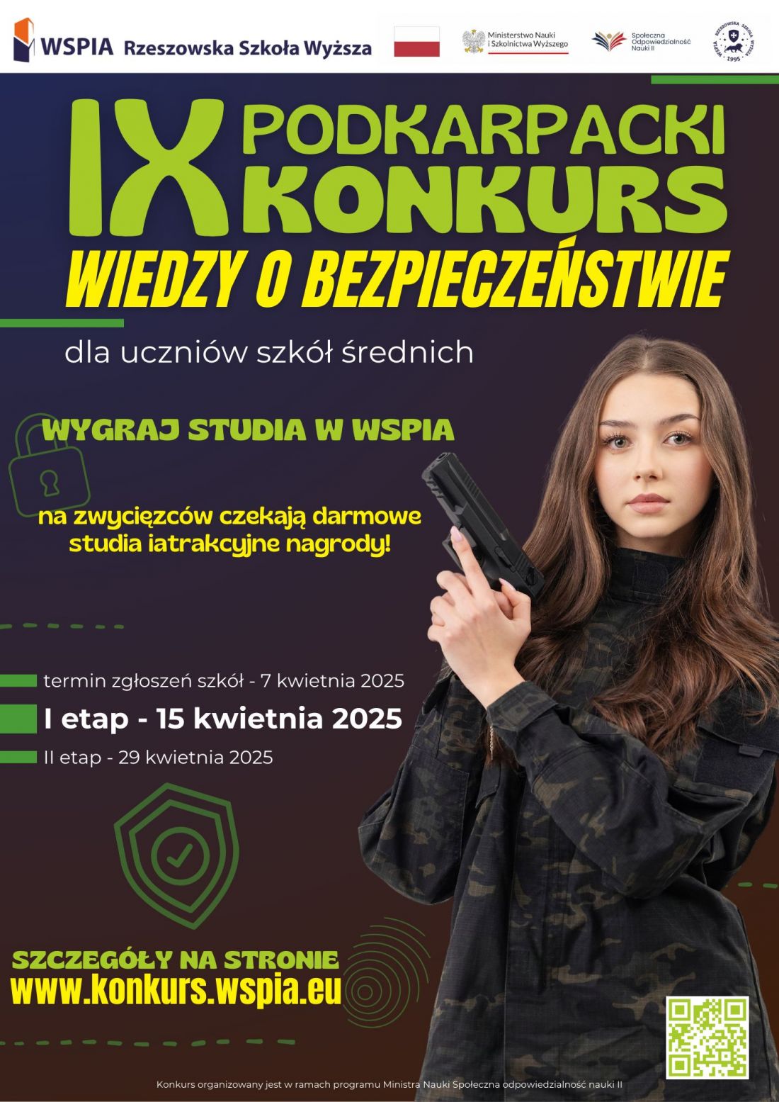 IX edycja Podkarpackiego Konkursu Wiedzy o Bezpieczeństwie