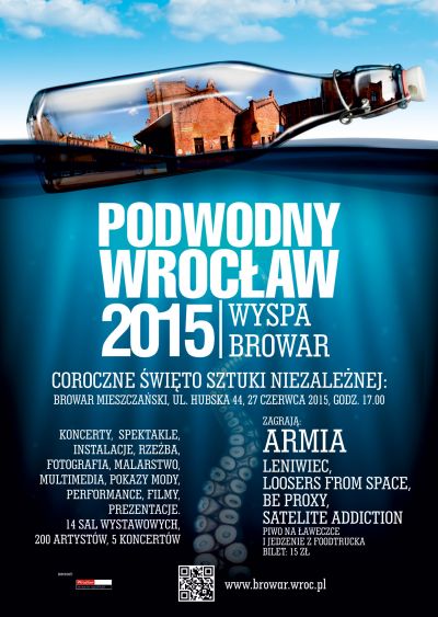 Podwodny Wrocław - plakat