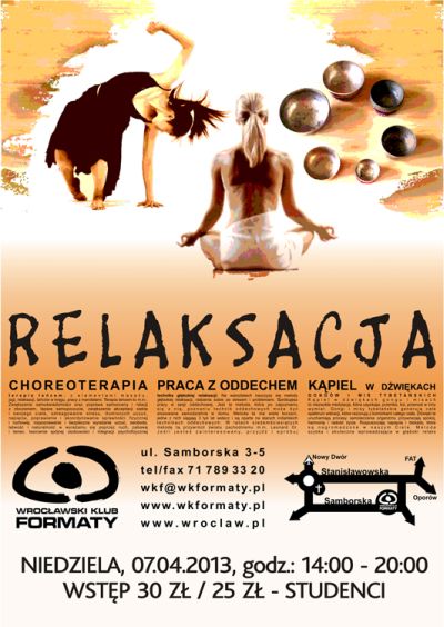 plakat relaksacja