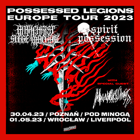 SPIRIT POSSESSION + ANTICHRIST SIEGE MACHINE | Wrocław
