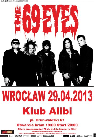 69 EYES WROCŁAW